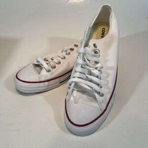 Converse Chuck Taylor All Star Canvas Sneakers Mens 10 White M7652C Unisex